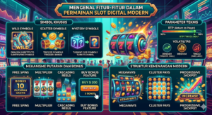 Mengenal Fitur-Fitur dalam Permainan Slot Digital Modern